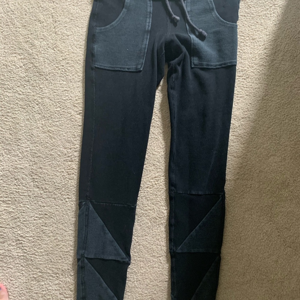 Free people black Kyoto legging